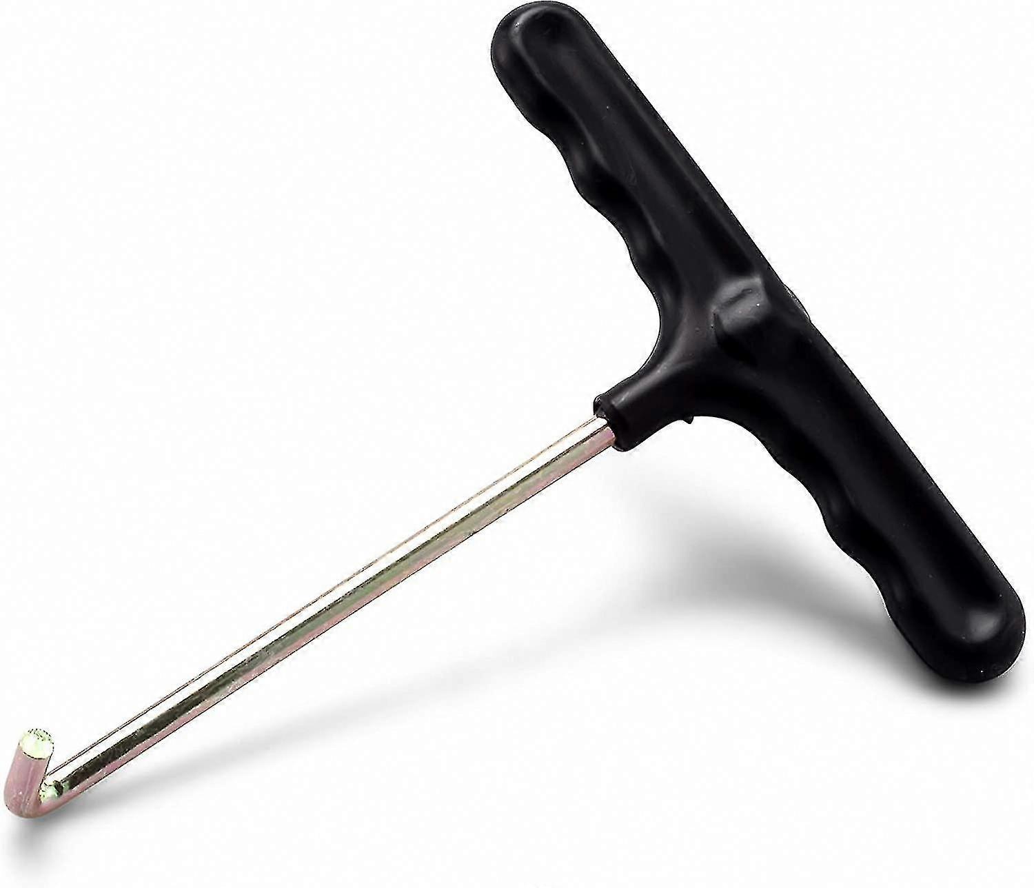 Efficient Trampoline Spring Pull Tool - T-Shape Hook Design