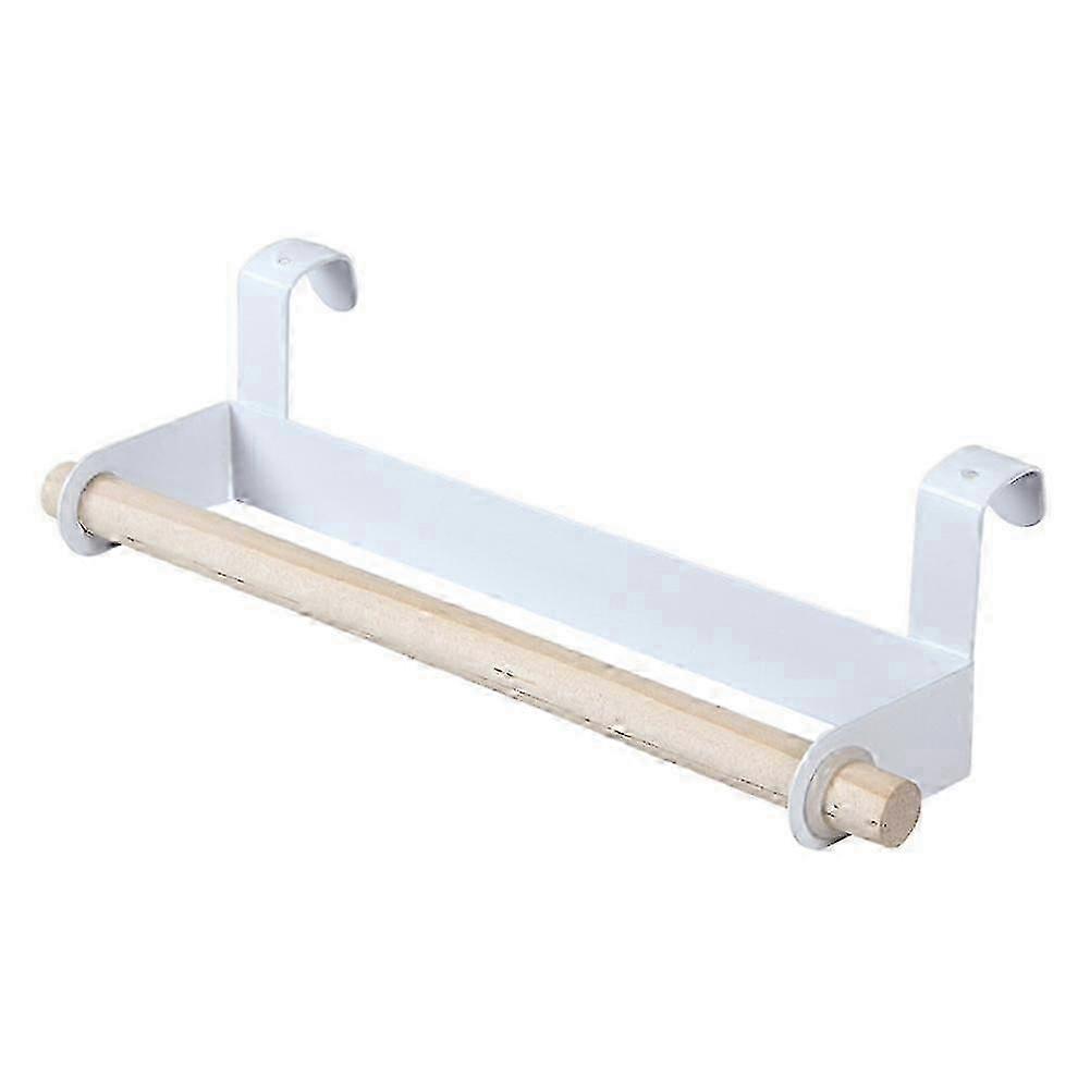 No-Drill Bathroom Towel Rack