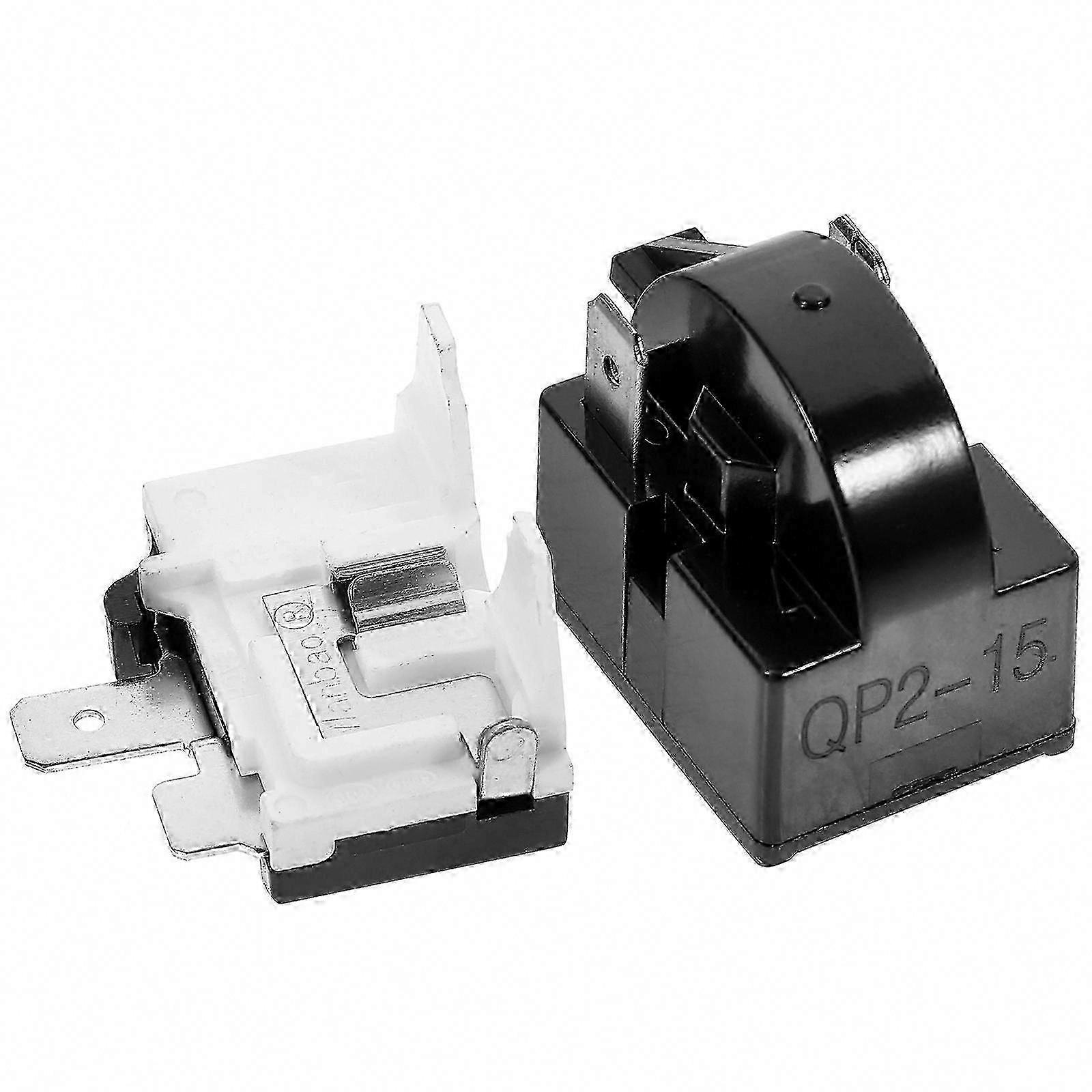 Refrigerator Overload Protector Set, Freezer Compressor Overheat Protector Replacement Hwy