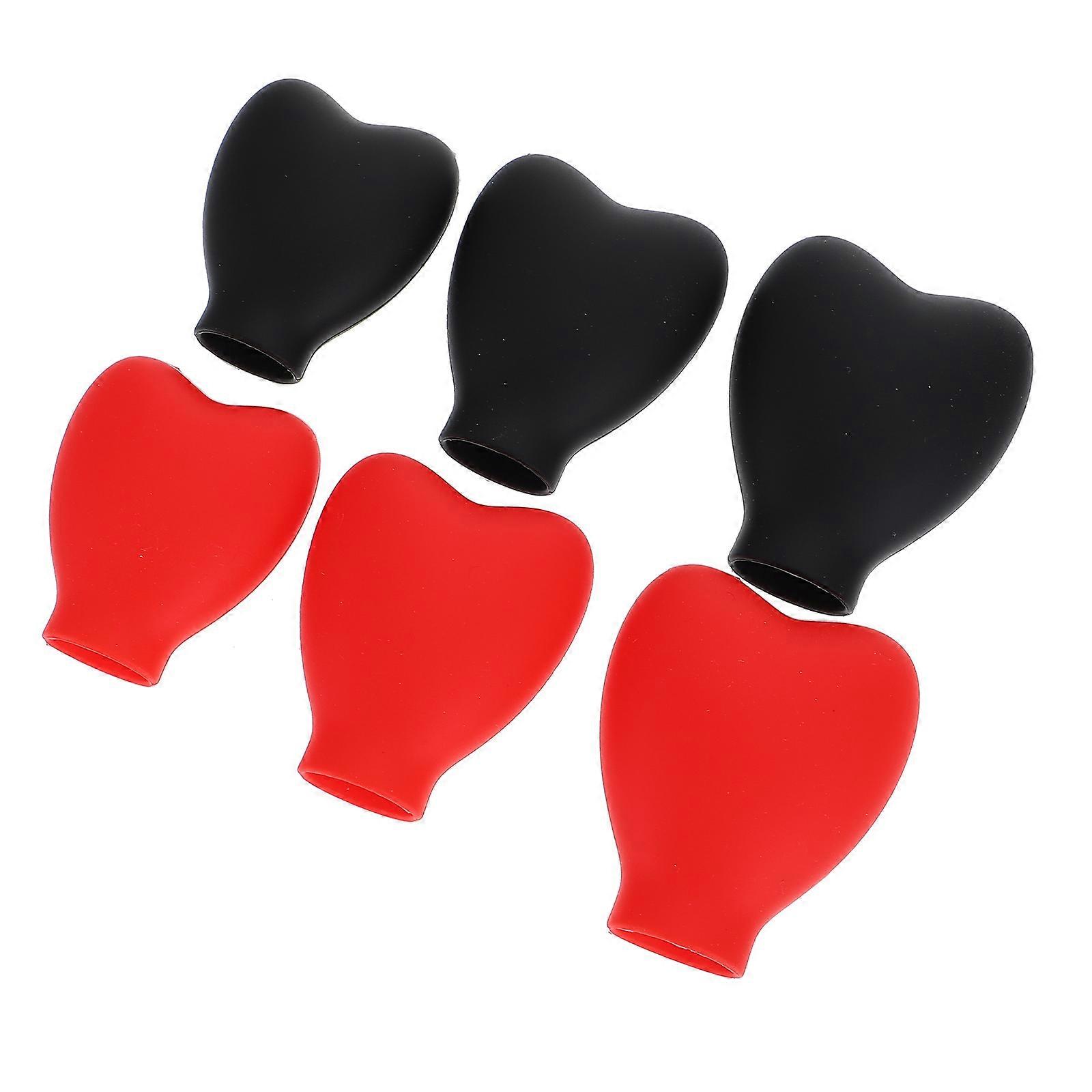 Makeup Brush Cover Silicone Protector Covers for 6Pcs Set