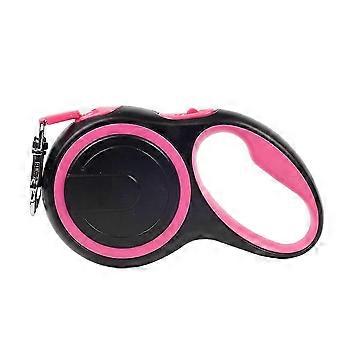 Retractable Pet Dog Leash compatible with Small Big Dogs Cats Hiking Running Puppy Traction Belt Labrodor Golden Retriever Product Pink