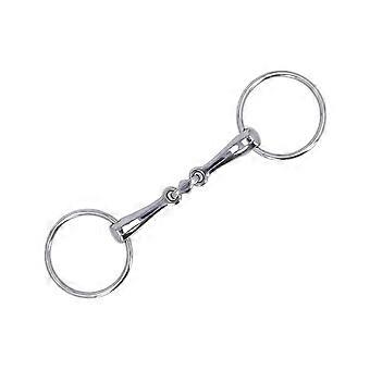Flexible Jointed Stainless Steel Snaffle Bit