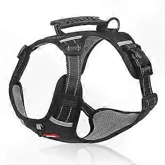 Control Handle Dog Harness With Night Visibility