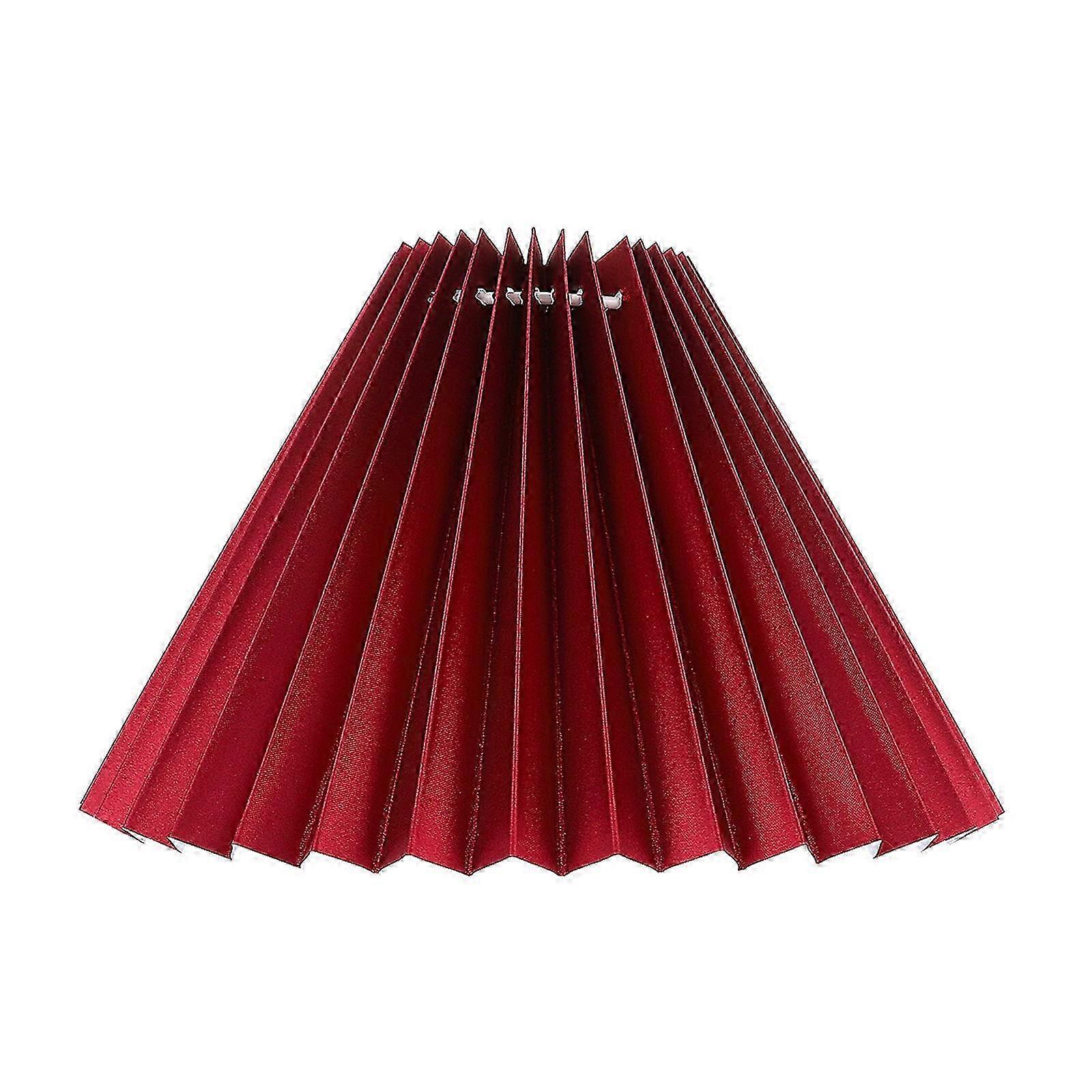 Dust-Resistant Pleated Lampshade