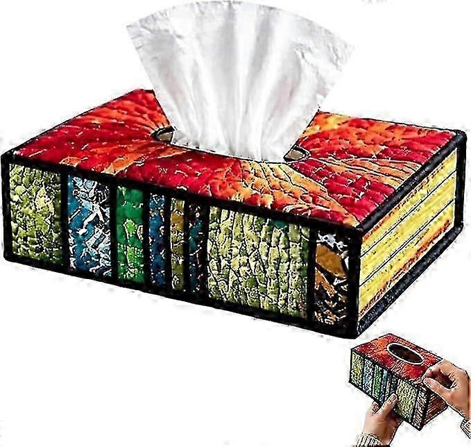 Quilted Book-Shaped Tissue Box Kit