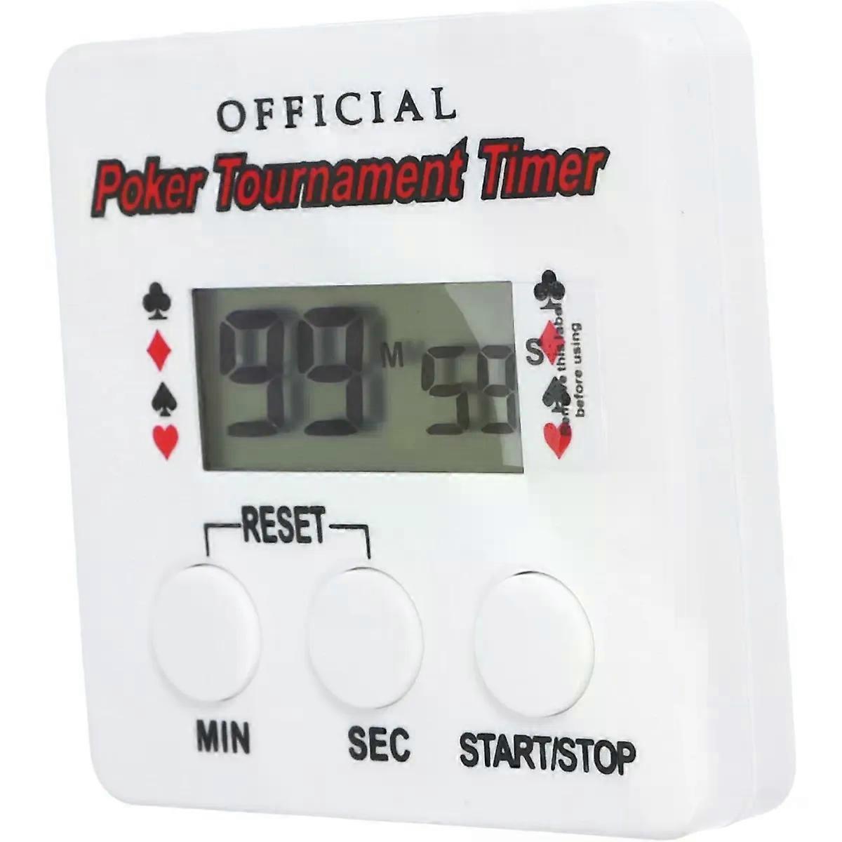 Countdown Timer Digital Timer White Plastic