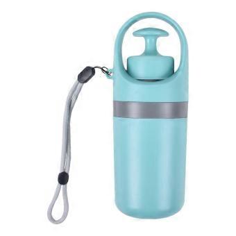 Portable Dog Pooper Scooper with Waste Bag Pouch, Yard Poop Picker Upper & Claw Pickup Tool hyk