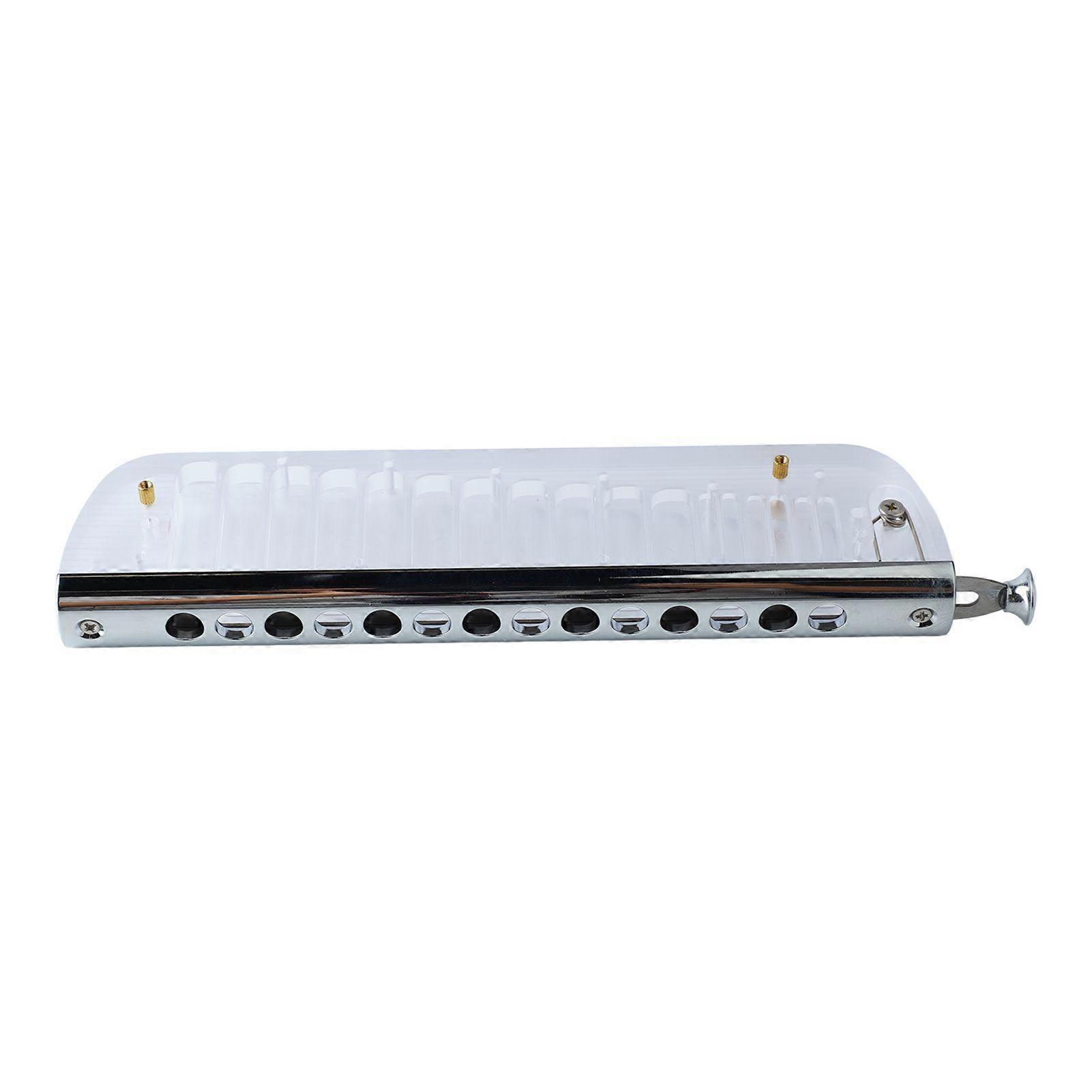 Harmonica Comb Fine Processing Chromatic Harmonica Comb Accessories for Beginners 257 Acrylic