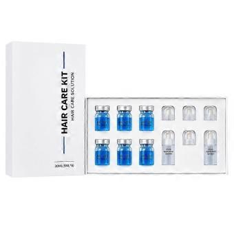 30ml Scalp Care Kit with 6 x 5ml Solutions & 2 Care Bottles, Daily Moisturizing Scalp Set for Smooth 