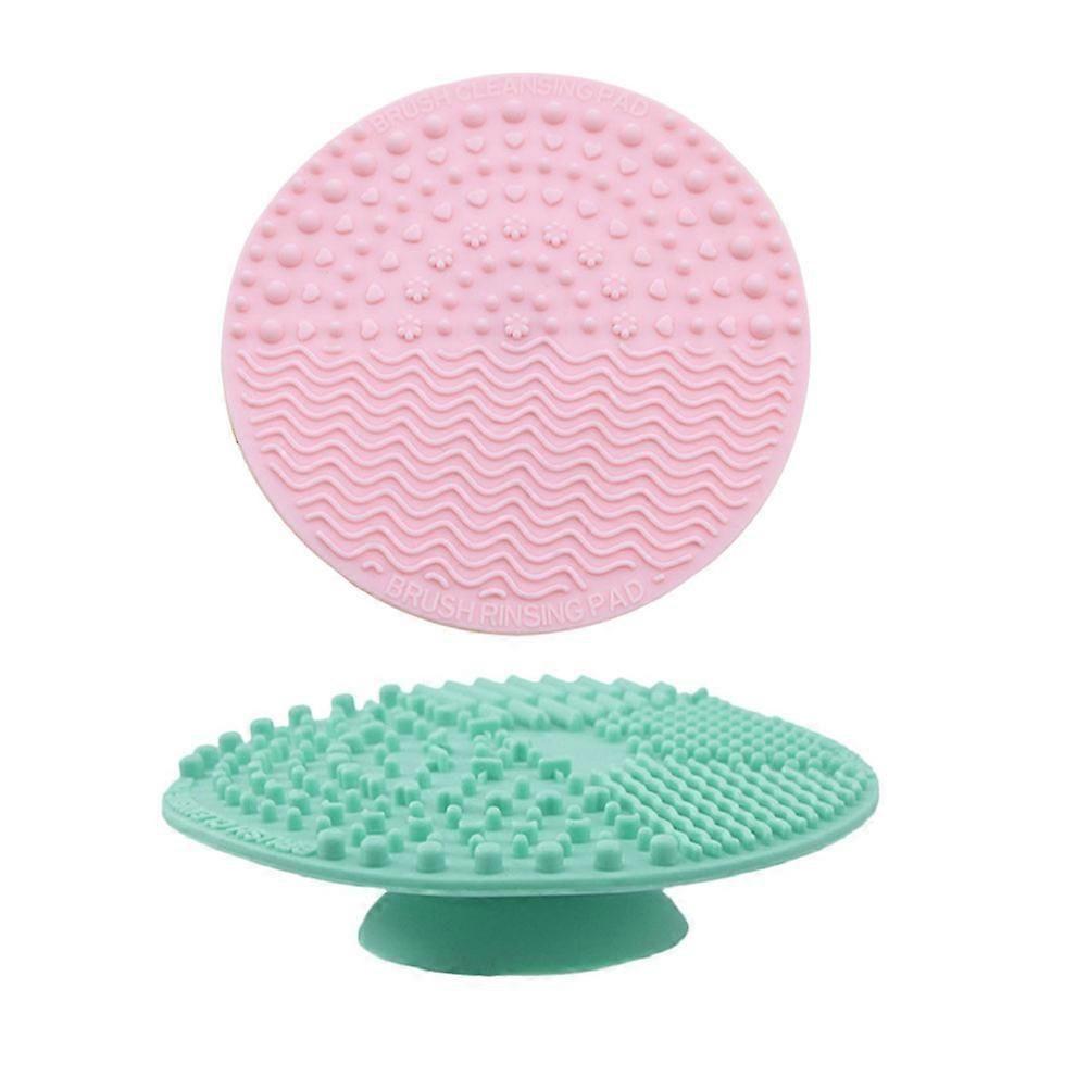 Makeup Brush Silicone Brush Cleaning Pad for Brushes Cleaning 2Pcs