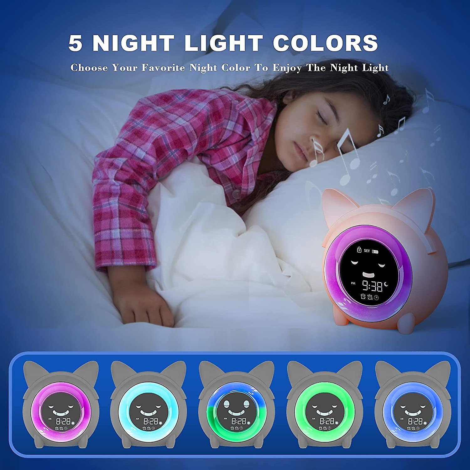 Kids Alarm Clock, Sleep Training Clock For Toddlers, Okay To Wake Clock