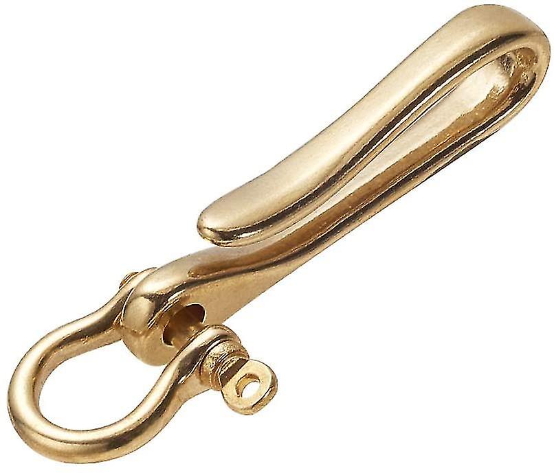 Elite Brass S Hook Clasps And Brass Shackles Clasps Hook Car Keychain Keyring Belt Hook Key