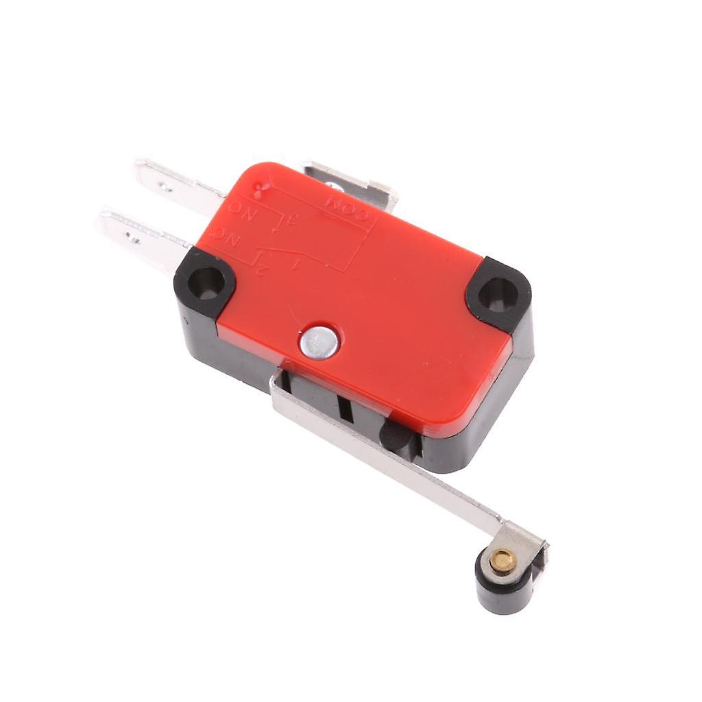 V-156-1C25 Micro Limit Switch Long Hinge Roller Lever Arm Open SPDT 15A
