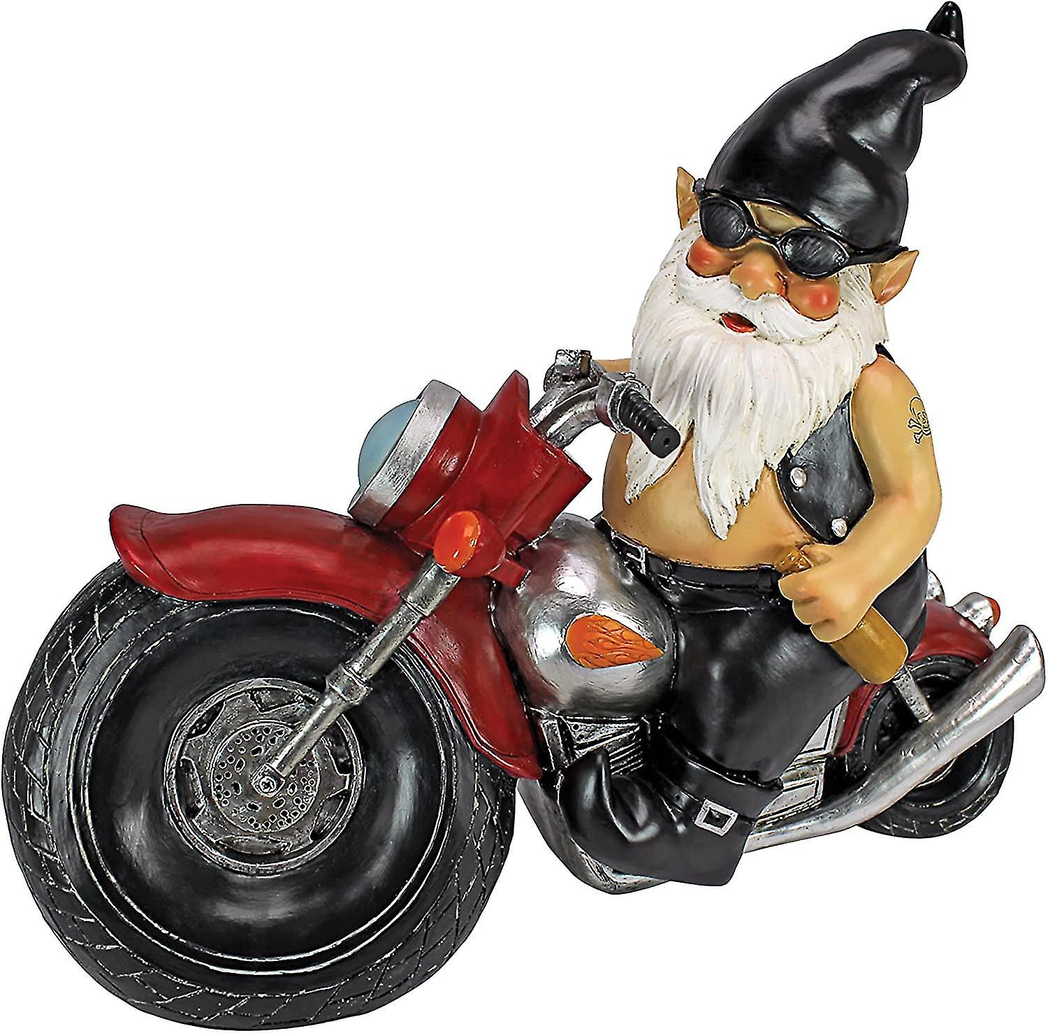 Motorcycle Statue, Resin, Full Color