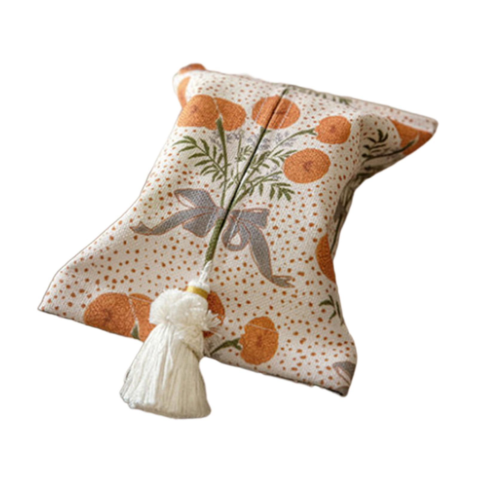 Tabletop Tissue Organizer Large Capacity Napkin Holder Home Tissue Container