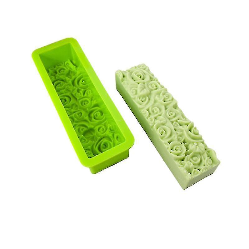 Rose Flower Shape Soap Silicone Molds