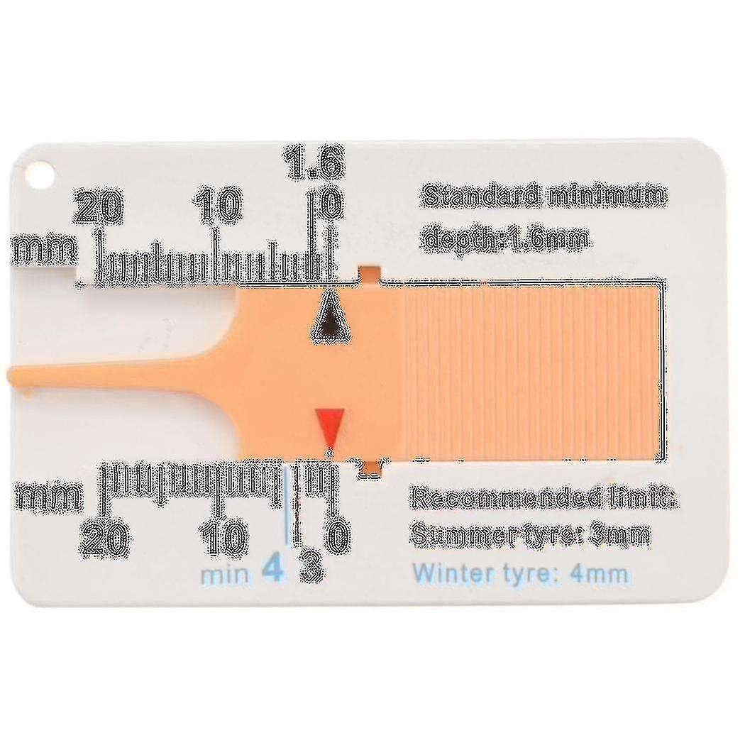 Tyre Tread Depth Gauge Car Motorcycle Trailer Van Wheel