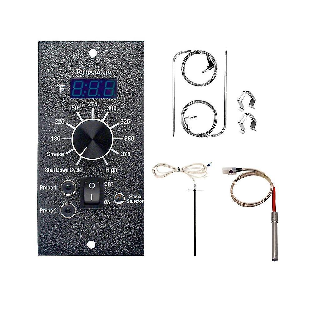 Digital Controller Grills Kit With 2 Meat Probes And Temperature Sensor For Grills Accessories