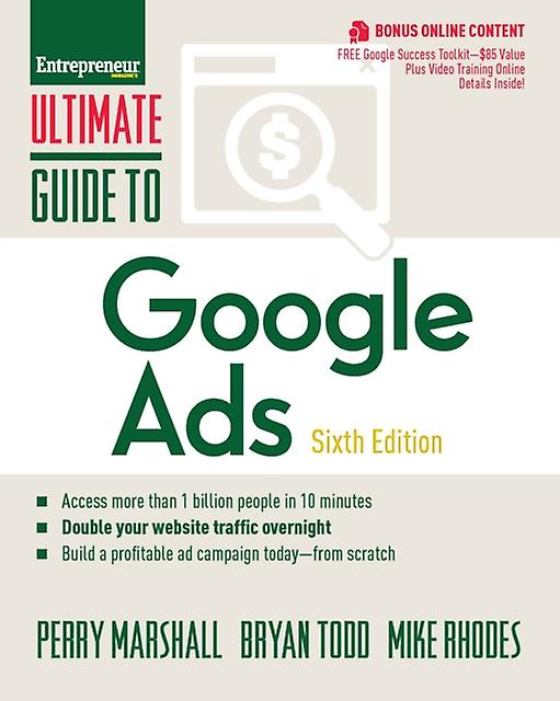 Ultimate Guide To Google Ads by Bryan Todd Paperback Book