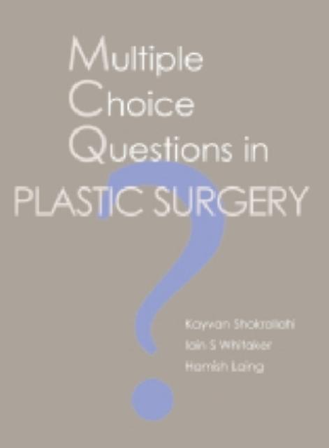 Mcqs In Plastic Surgery - Dr Hamish Laing - Plastic and reconstructive surgery - TFM Publishing Ltd - Paperback