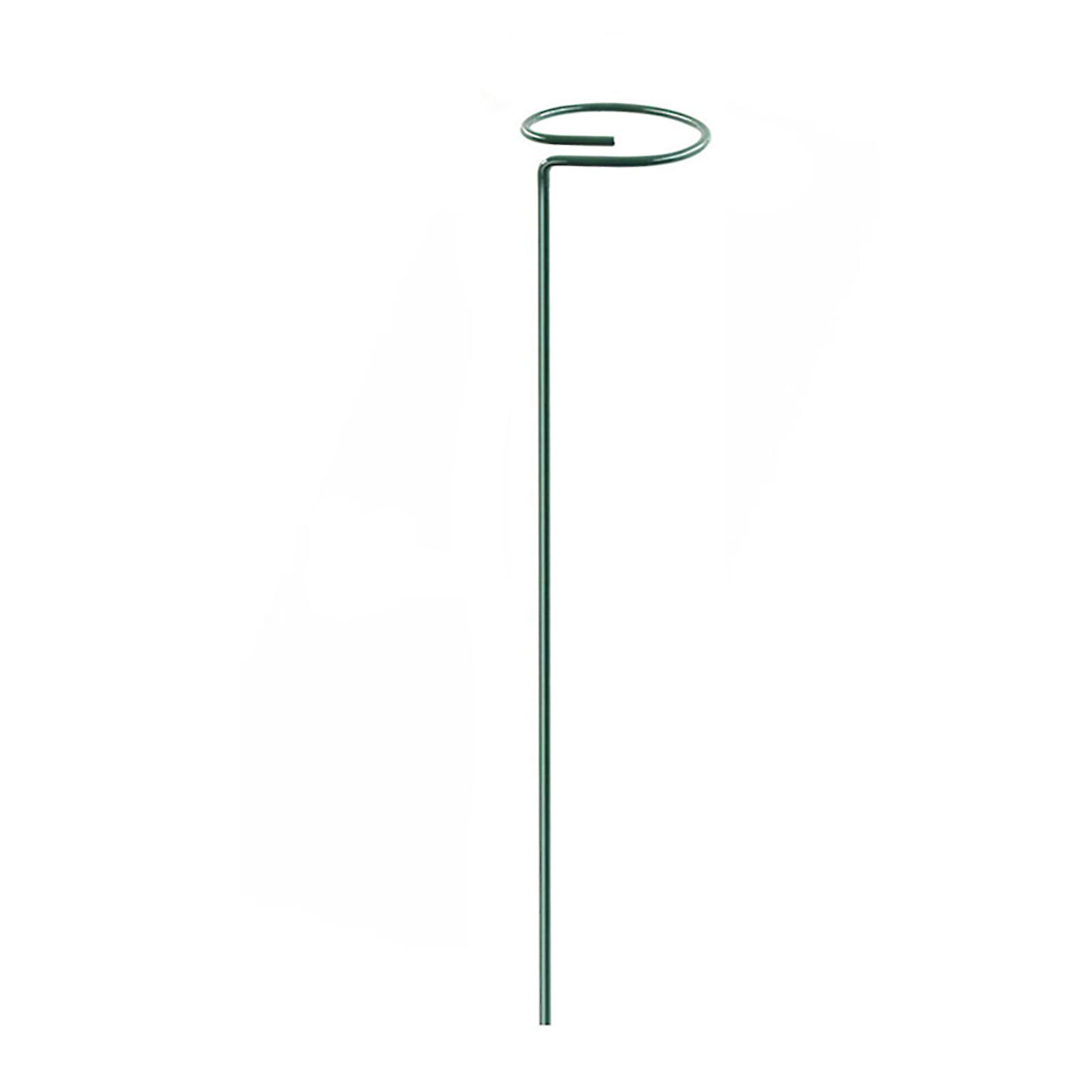 5pcs Guide Plants Growing Supports Metal Single Stem Support Stakes For Plants Better Growth Use