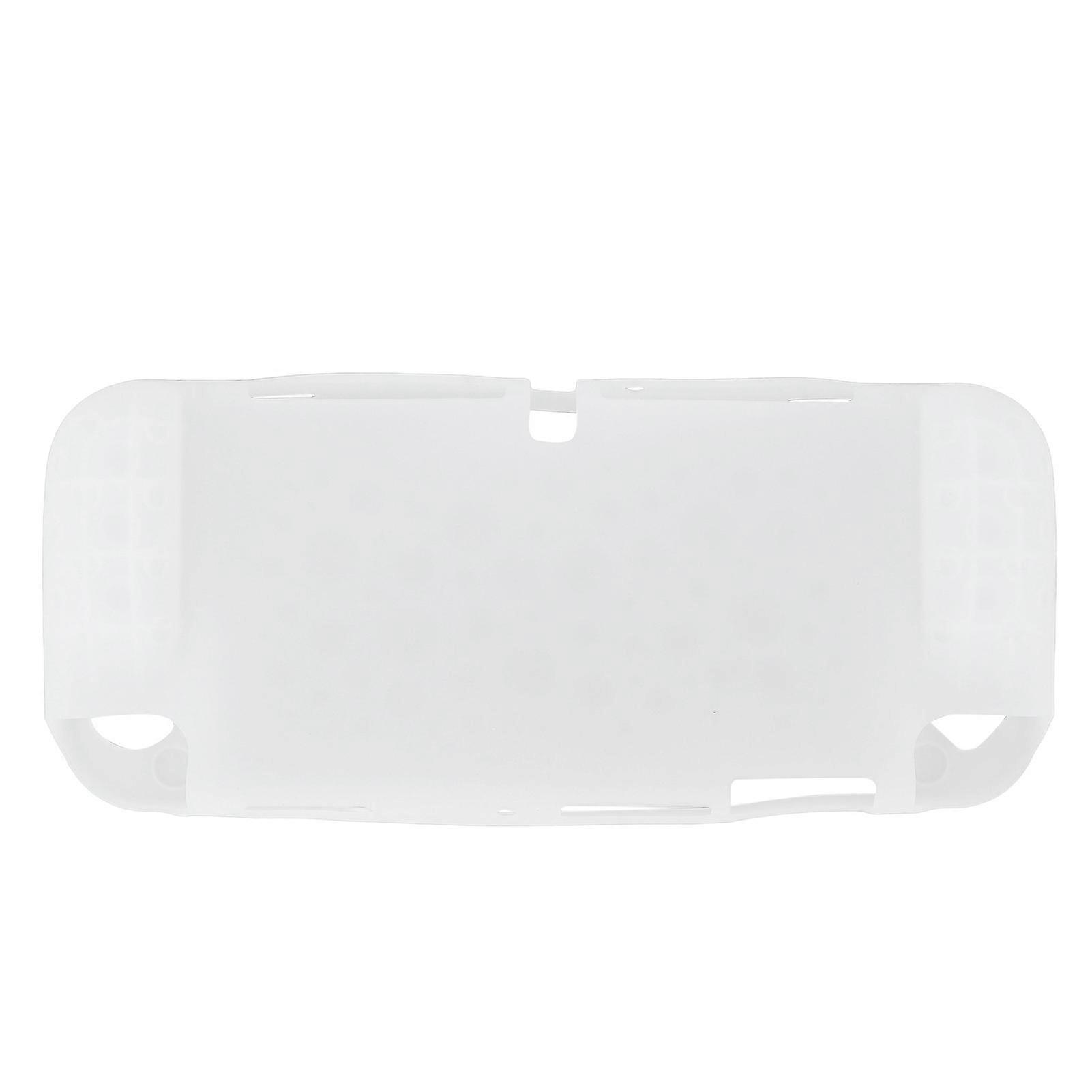 For OLED Silicone Protective Case Game Console Silicone Protective Cover White Translucent