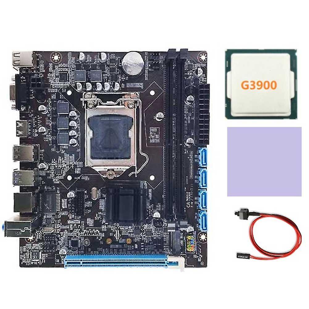 H Bilgisayar Mboard S A1151 6/7 Nerat Dual-chl Ddr4 Bellek+g3900 Cpu+therma