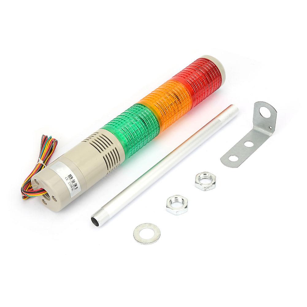 220VAC machine warning light LED indication, constant light warning