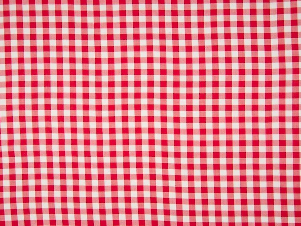 1.45m Viscose Challis Fabric Red - per metre