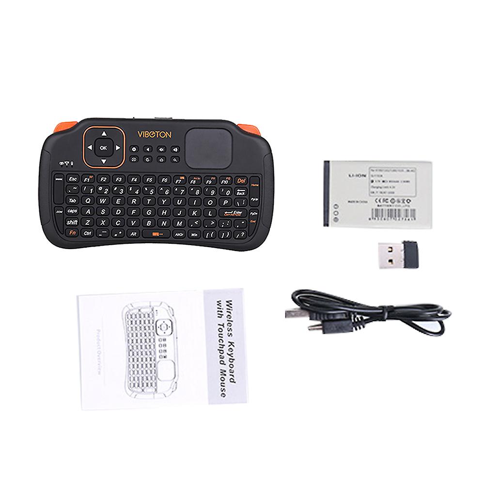 2.4G Wireless Multimedia Gaming PC Smart TV Air Mouse Keyboard Remote Control