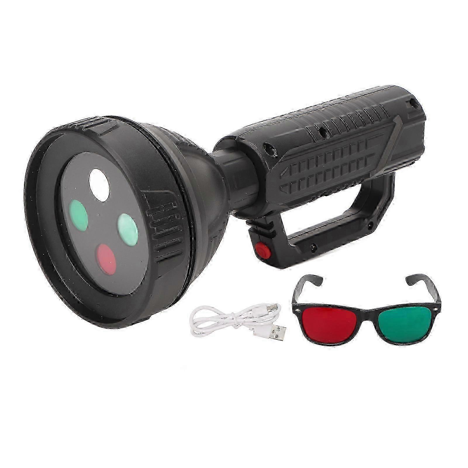 Visual Function Test Tool 4 Dot Binocular Vision Light with Red Green Glasses for Amblyopia