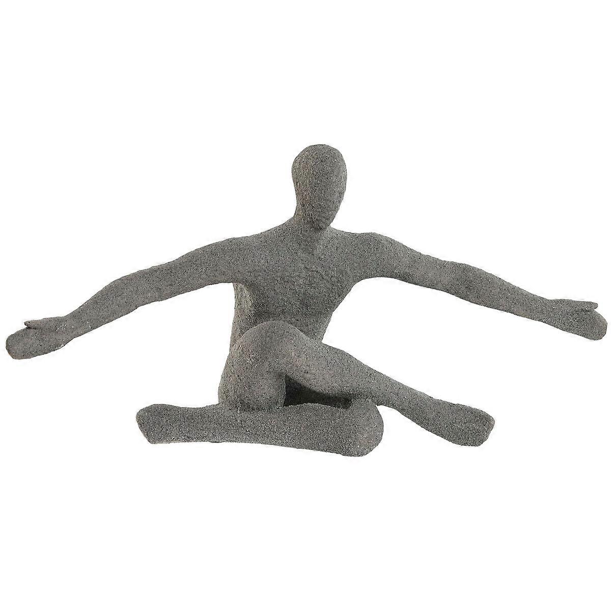 Decorative Figure Home ESPRIT Grey 57 x 19.5 x 26.8 cm