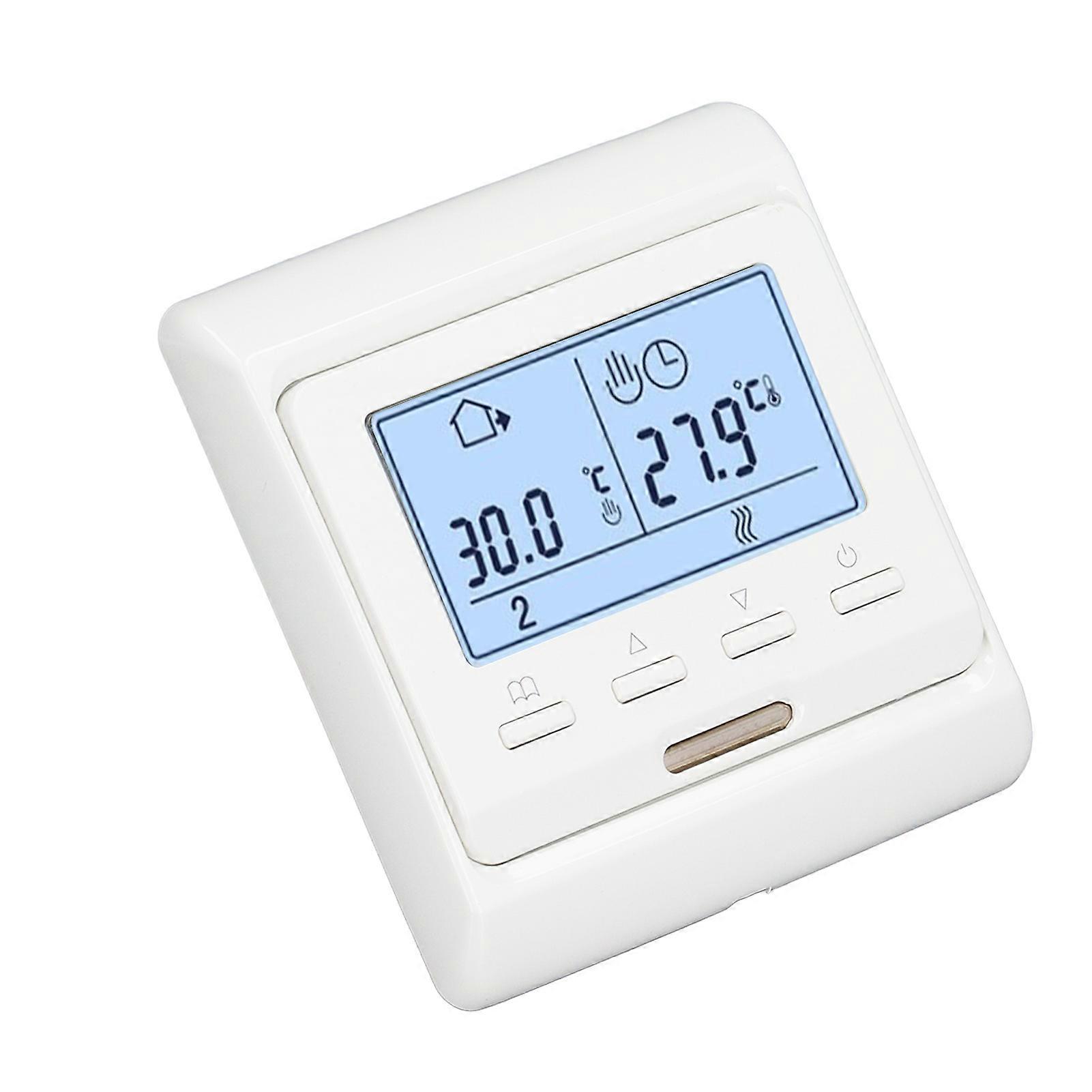 LED Programmable Floor Heating Temperature Regulator Controller for Household