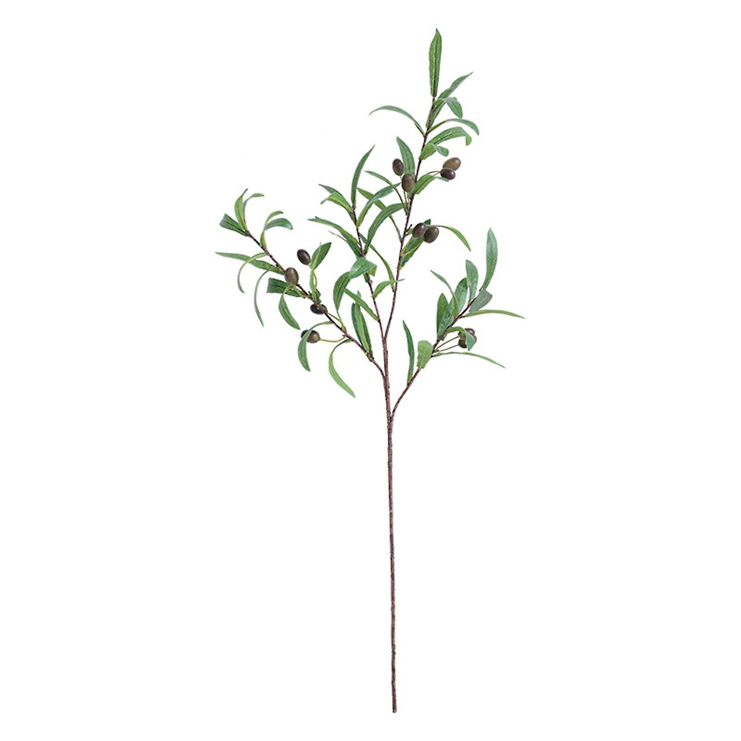 Simulation Plant Realistic Non-fading No-withering No Watering Full of Vitality DIY 4 Forked Artific