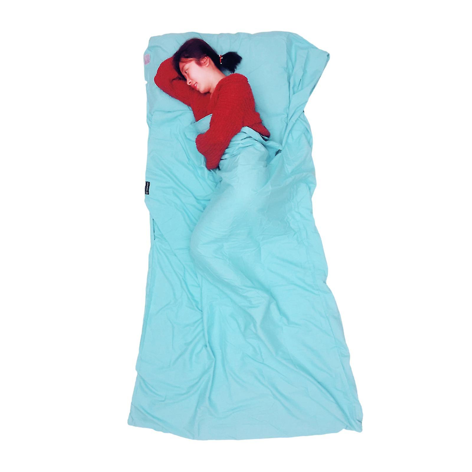 Sleeping Bag with Pillowcase Super Soft Foldable Travel Sheet