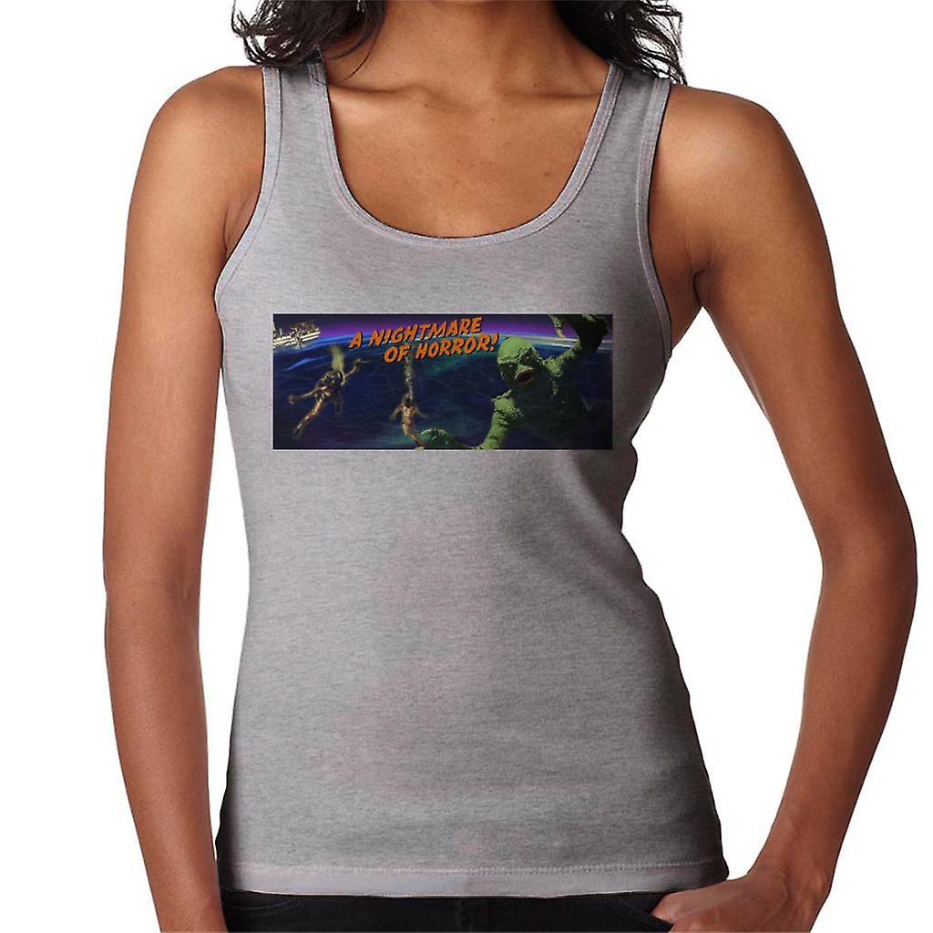Creature From The Black Lagoon Nightmare Horror Women's Vest
