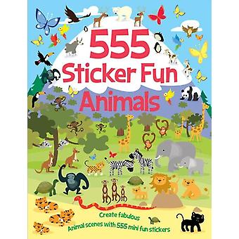 555 Sticker Fun - Animals Activity Book - Susan Mayes