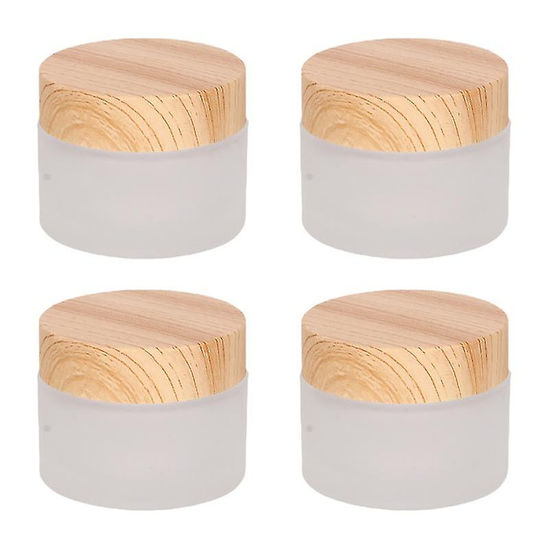 4pcs Cosmetics Storage Jar