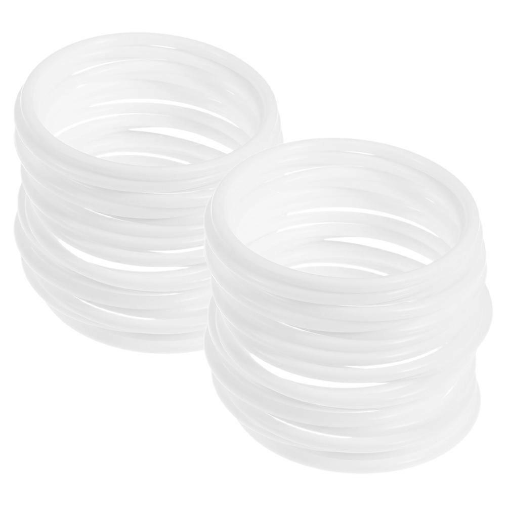 30Pcs Wreath Plastic Hoops Macrame Hoops Wall Hanging DIY Crafts Dream Catcher Frames