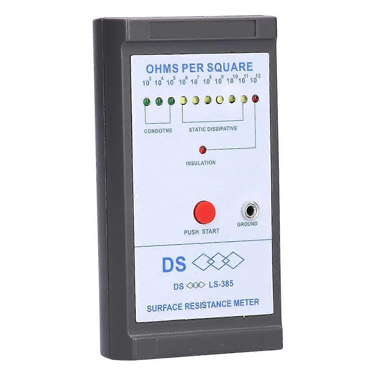 -Resistance Tester High Accuracy Detection Static Electricity Meter Equipment Professional Accessor