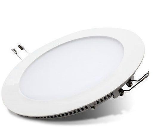 18W LED Recessed Ceiling Panel Round Downlights Flat Ultra slim Cool White Light No.25543 No.25543