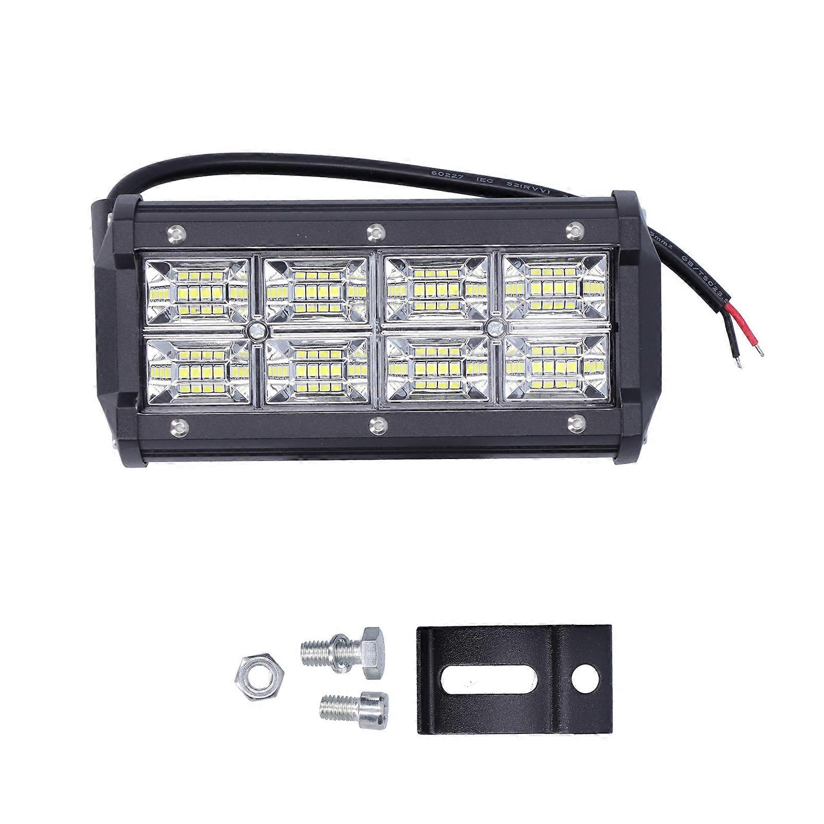 32LED Light Bar 96W Work Lamp Modification Spotlight Universal for 1224V Vehicles E2U911