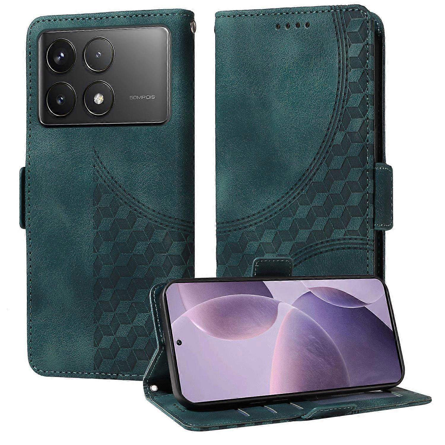 Embossed Leather Case For Redmi K70 / K70 Pro