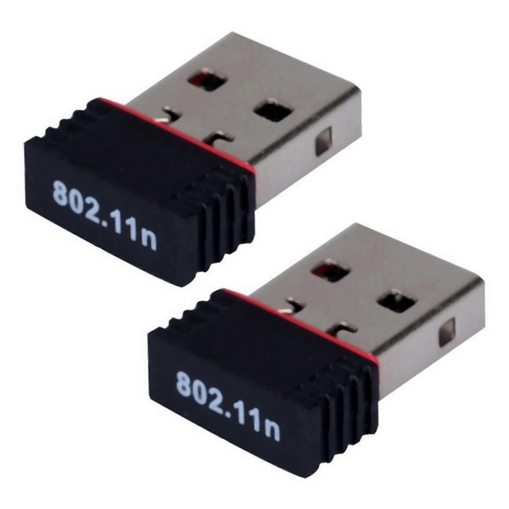 2x Neue Realtek USB Wireless 802.11b / g Lan-Karte Wifi Netzwerkadapter RTL8188