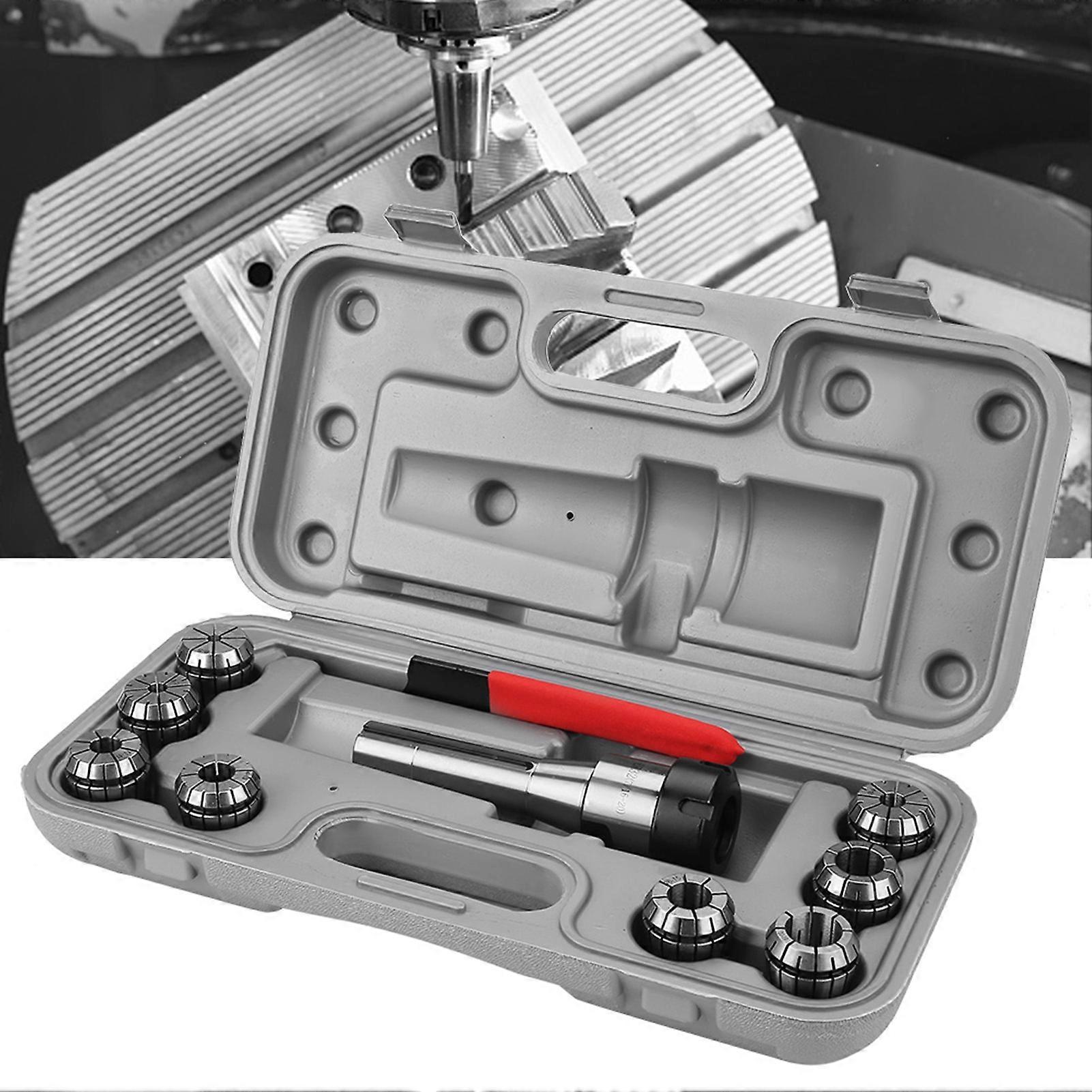 R8-ER32 Collet Chuck Holder Set 10pcs for CNC Processing Center