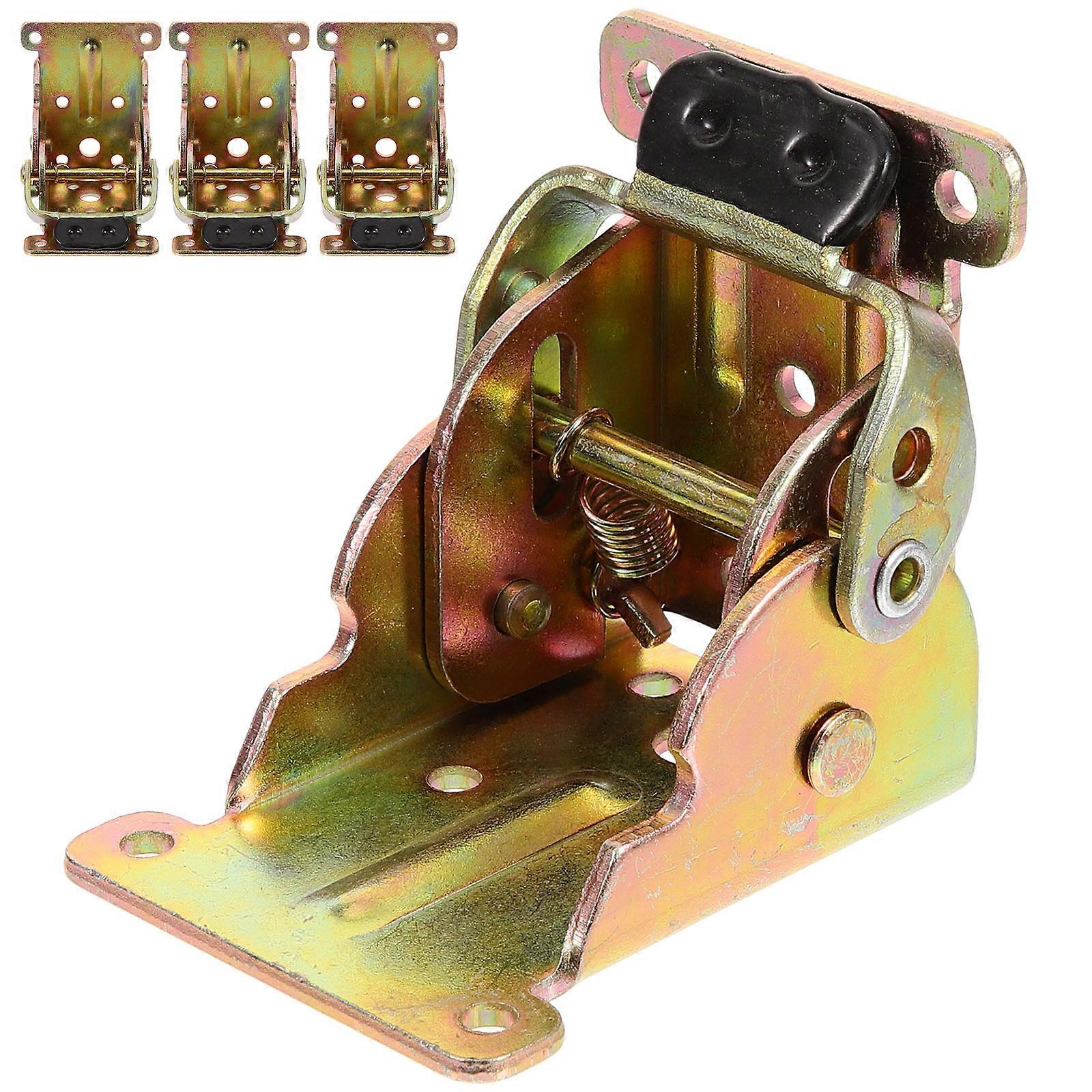 4pcs Locking Hinges Foldable Table Legs Folding Bracket Iron Folding Lock