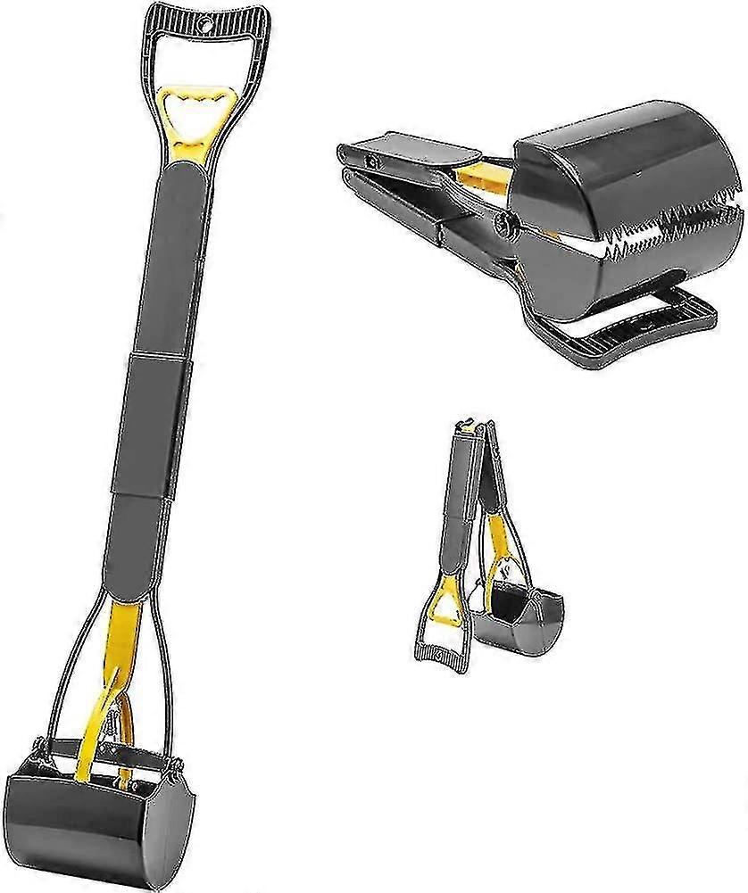 81 Cm Canine Waste Shovel With Bin Bags. Heavy Duty Waste Collector. Easy To Use