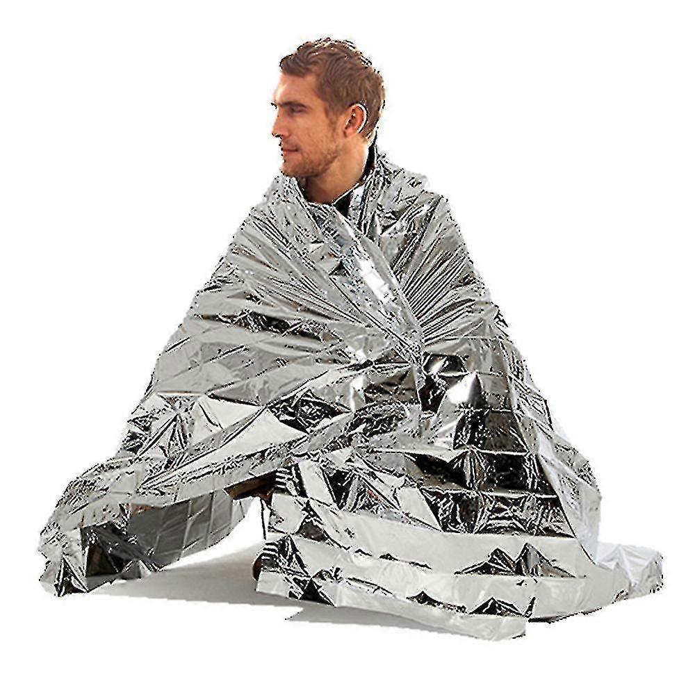 Outdoor Lifesaving Emergency Thermal Blanket, First Aid Blanket--