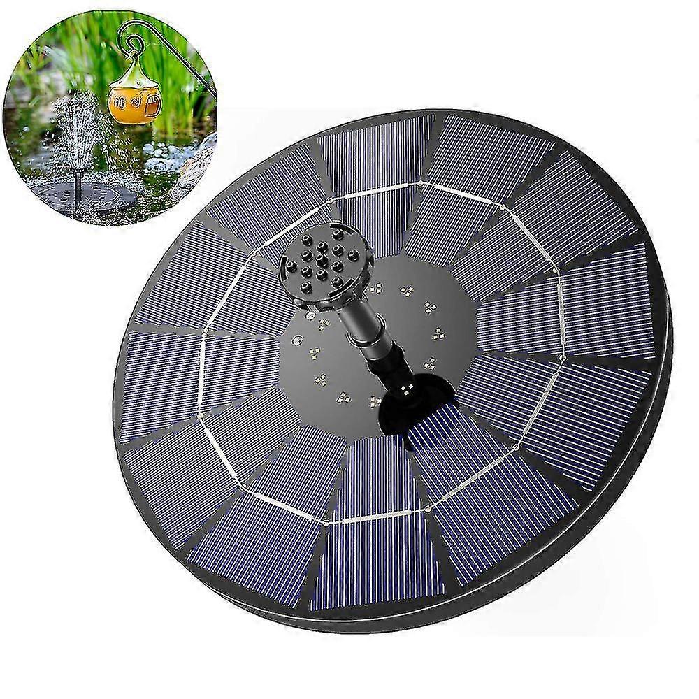 Solar Fountain Pump  Built-in Battery