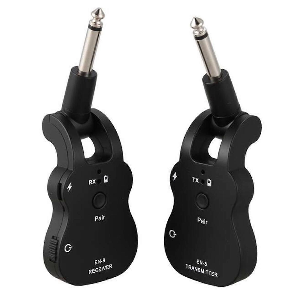 2.4G Wireless Guitar Transmitter Audio EN-8 Guitar Wireless Transmitter Receiver for Electric Guita